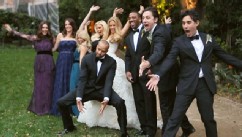 PHOTO: Donald Faison, CaCee Cobb wedding