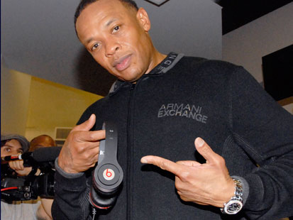 Dr Dre bumping Beats Studio headphones Beyond that the prisms that looked 