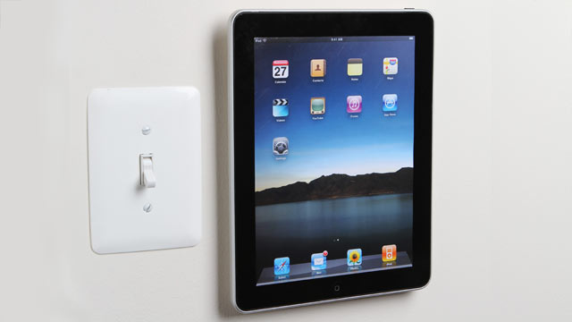 PHOTO: The PadTab mounting device for iPad is shown here.