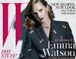 Racy Magazine Covers: Emma Watson Goes Pantsless for W and more