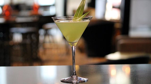 PHOTO: The Essence of Pi cocktail inspired by "Life of Pi" is shown here.