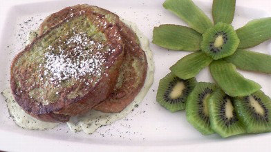 PHOTO: Diane Henderiks' shamrock french toast is shown here.