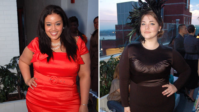 PHOTO: Models pose at the kick off party for New York City?s Full Figured Fashion Week.
