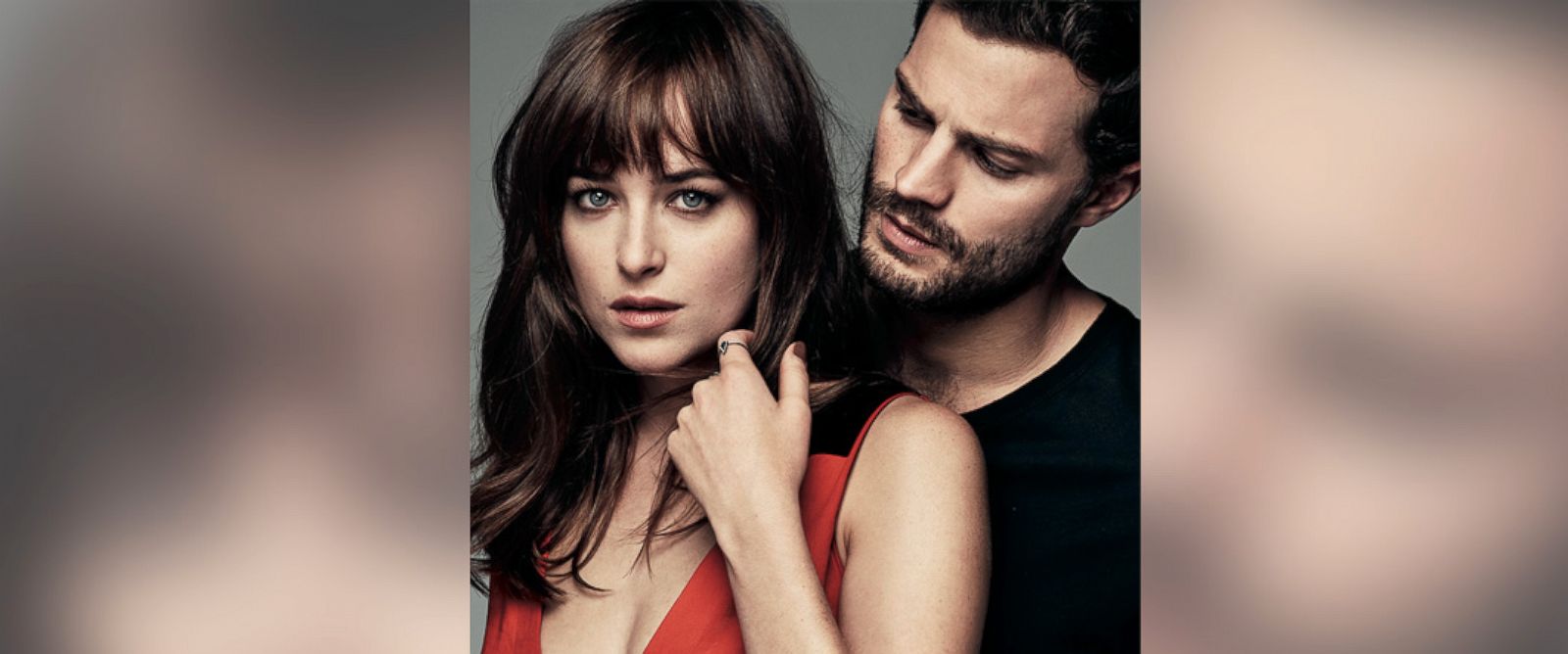 Jamie Dornan And Dakota Johnson On Infamous Red Room In Fifty Shades Of Grey Abc News 