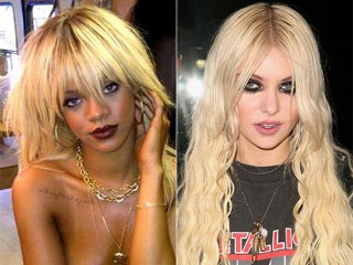 Photos: Rihanna's New Hair Inspired by Taylor Momsen?