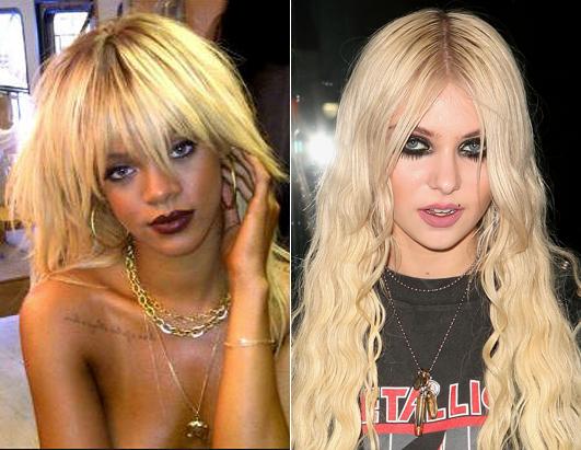 Is Rihanna Channeling Taylor Momsen?