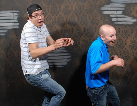 Haunted House Visitors Get Fright Of Their Lives