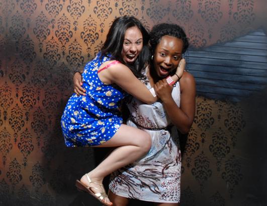 Haunted House Visitors Get Fright Of Their Lives