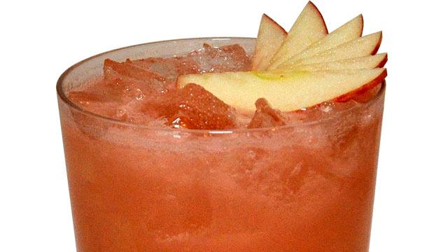 PHOTO: Herradura's watermelon and apple margarita is shown here.