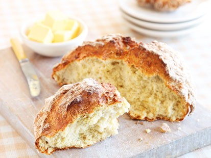 Rachel Allen's Irish soda bread is shown here.