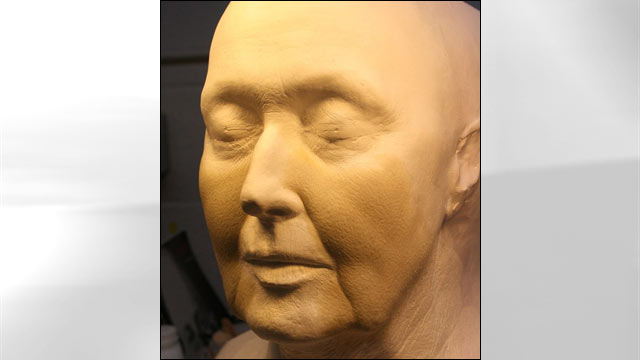 PHOTO: Prosthetics artist Mark Coulier created masks out of silicone to make Meryl streep look like her character in "The Iron Lady".
