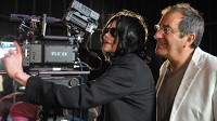 PHOTO: Micahel Jackson Kenny Ortega rehersal.