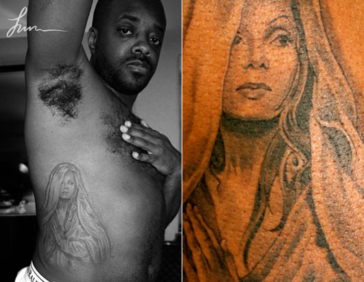 Dupri wrote about the tattoo on his blog Global 14, saying, 