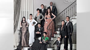 PHOTO Kardashian Christmas Card