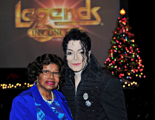 Katherine Jackson Catches MJ Tribute Concert in Vegas