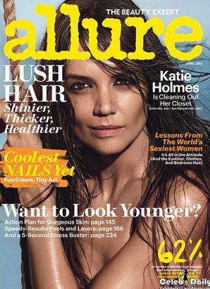 Katie Holmes Strips Down for Allure