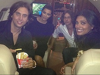 Photos: Kim K's Jet Set Night