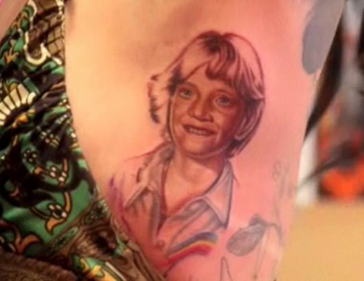 Kat Von D Gets Tattoo of Jesse James' Face