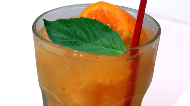 PHOTO: Rosa Mexicano's la mandarina cocktail is shown here.