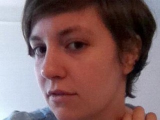 Photos: Lena Dunham 'Miley'd' Her Hair