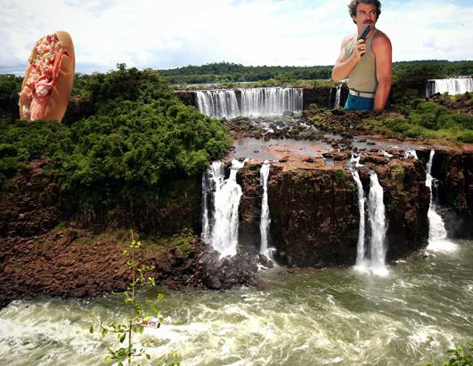 Tom Selleck Waterfall Sandwiches