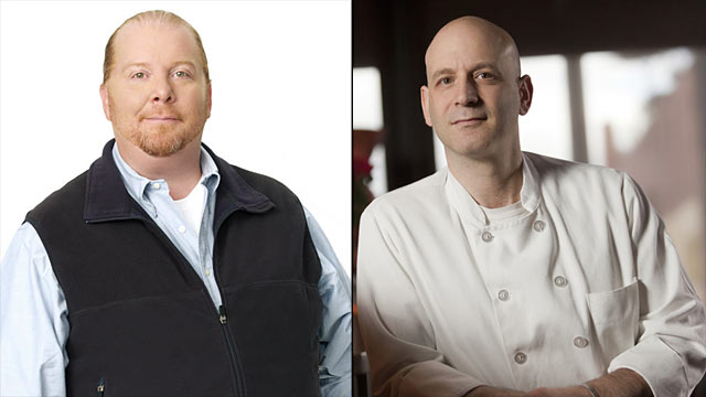 PHOTO: Seen here is Chef Mario Batali, left and Chef Marc Vetri.