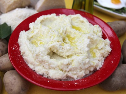 Fabio Viviani's mashed potatoes are shown here.