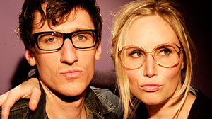 PHOTO: The husband and wife duo, Mates of State.