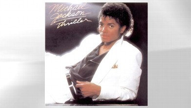 PHOTO: The cover of Michael Jackson's "Thriller" is shown.