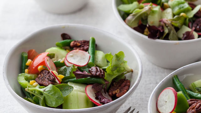 PHOTO: Seen here is the recipe for a summer chopped salad from Michelle Obama's new book, "American Grown: The Story of the White House Kitchen Garden and Gardens Across America."