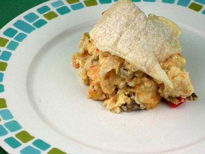 Stephanie O'Dea's slow cooker breakfast is shown here.