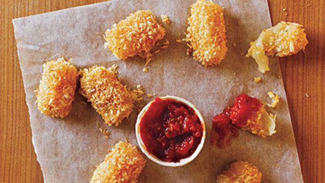 PHOTO: MyRecipes baked mozzarella bites are shown here.