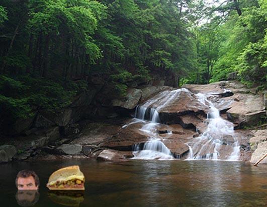 Tom Selleck Waterfall Sandwiches