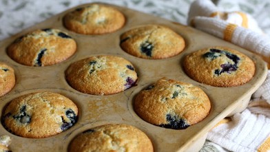 PHOTO: Rachel Willen's blueberry and sour cream scones are shown here.