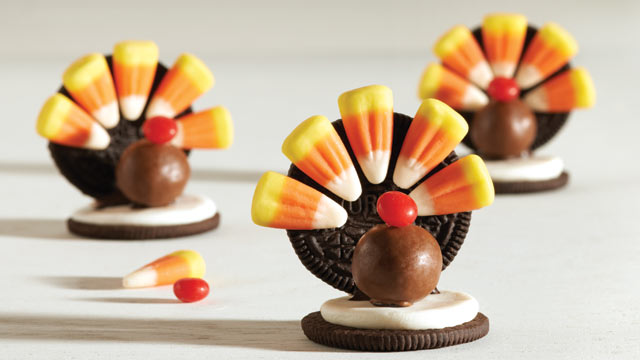PHOTO: An Oreo turkey recipe is shown here.