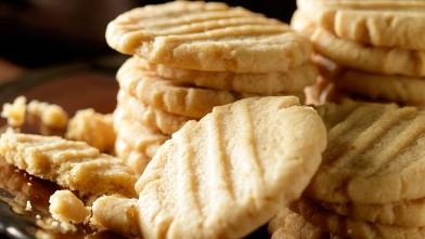 PHOTO: Beth Leonard's crunchy peanut butter cookies are shown here.