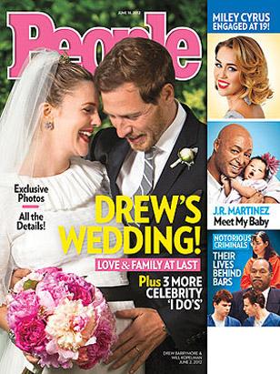 Drew Barrymore Gets Married