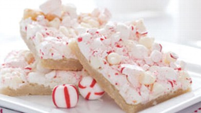 PHOTO: Peppermint Bars from the kitchen of Sandra Lee are shown.