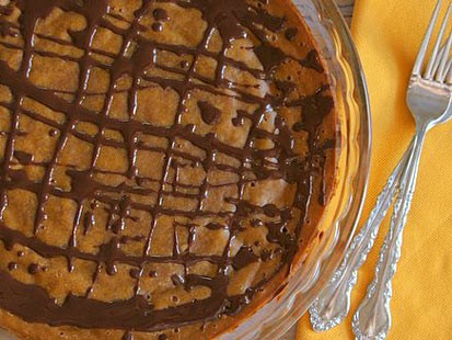 Hallie Klecker's gluten-free pumpkin pie.