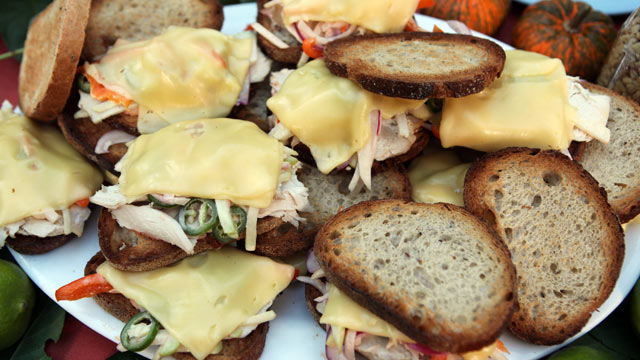 PHOTO: Emeril's "The Rachel" sandwich is shown here.