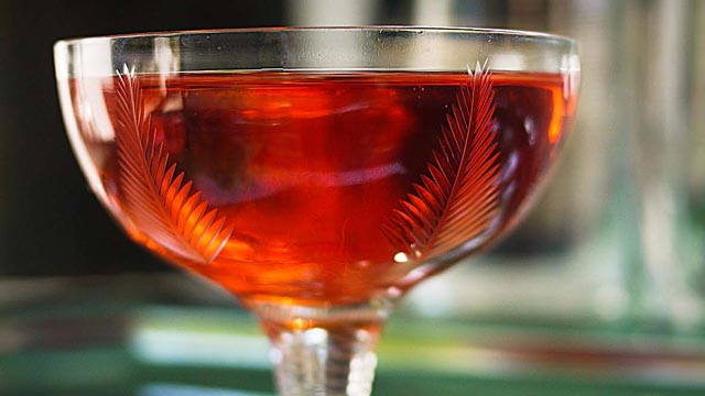 PHOTO: The Revolutionary Kir cocktail inspired by "Les Miserables" is shown here.