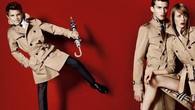 PHOTO: Romeo Beckham, left, stars in Burberry's Spring/Summer 2013 ad campaign.