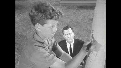 PHOTO: Gig Young in "Walking Distance" episode of "Twilight Zone".