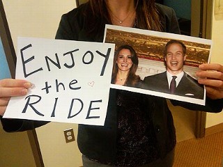 PHOTO: A photo of Kate Middleton and Prince William.