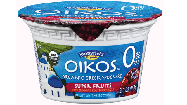 PHOTO: Stonyfield Farm's yogurt is shown here.