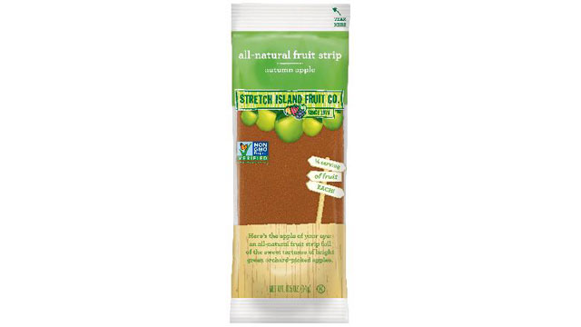 PHOTO: The Stretch Island Fruit Co.'s apple strips are shown here.
