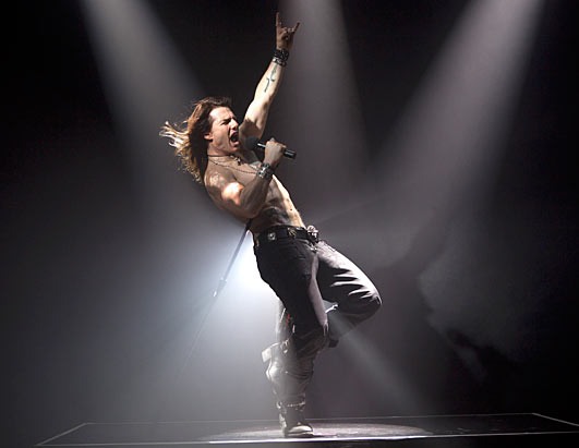 tom cruise rock of ages images. Tom Cruise as Stacee Jaxx