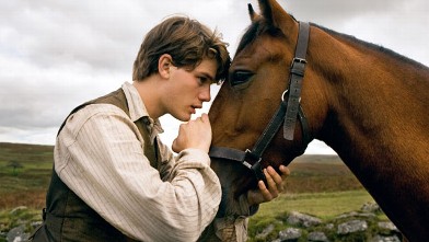 PHOTO: Albert (Jeremy Irvine) and his horse Joey are featured in this scene from DreamWorks Pictures' "War Horse".