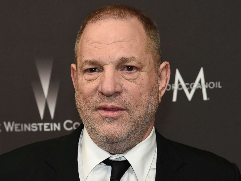 PHOTO: Harvey Weinstein, shown Jan. 8, 2017, when he arrived at The Weinstein Company and Netflix Golden Globes afterparty in Beverly Hills, Calif.