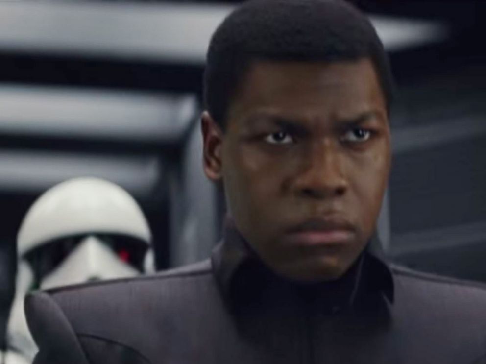 PHOTO: John Boyega in a scene from Star Wars: The Last Jedi official trailer.